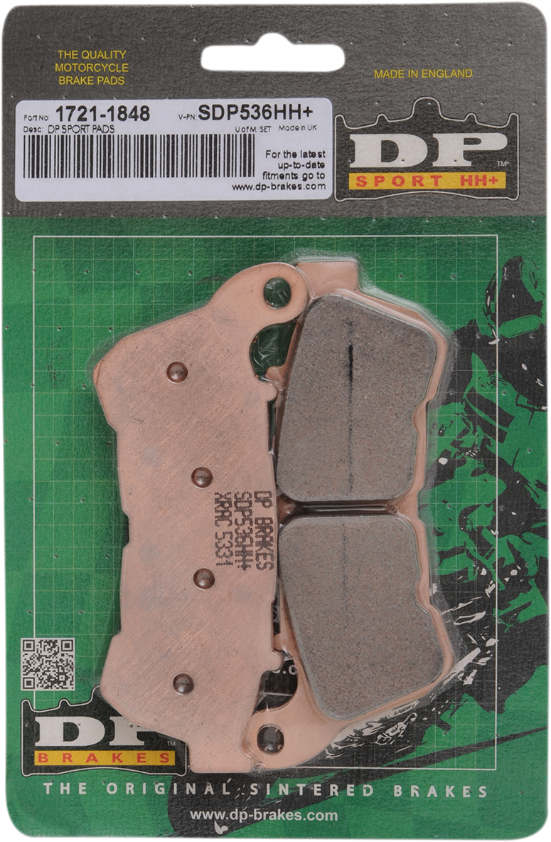 DP Brakes Sintered Metal Brake Pads Sportster - SDP536HH