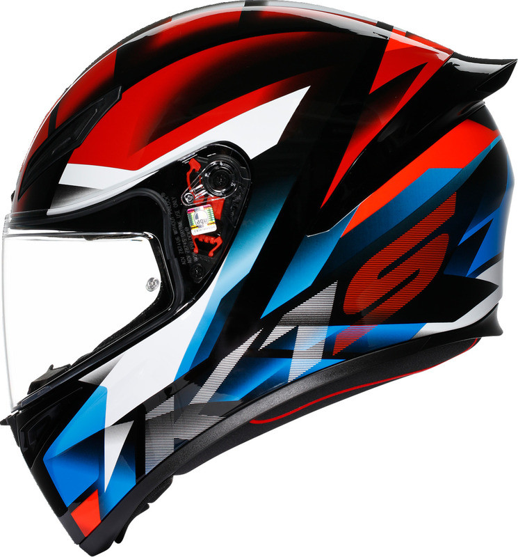 AGV K1 S Fastlap Black Red Blue Helmet - Speed Addicts
