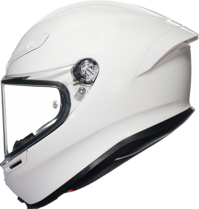 AGV K6 フルフェイスヘルメット ホワイト AGV K6 S White Helmet - Speed Addicts