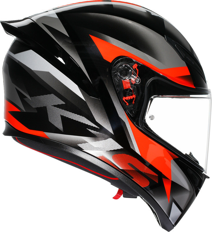 AGV K1 S Fastlap Black Gray Red Helmet