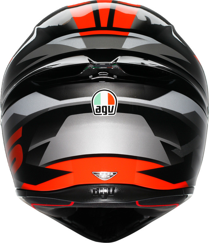 AGV K1 S Fastlap Black Gray Red Helmet