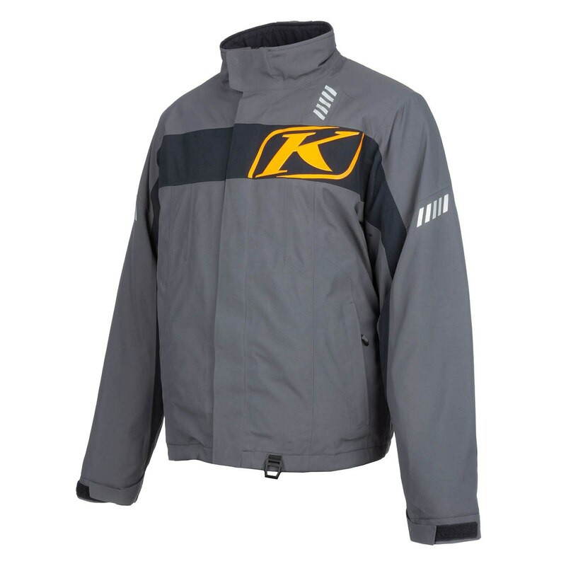 Klim Keweenaw Asphalt Strike Orange Jacket