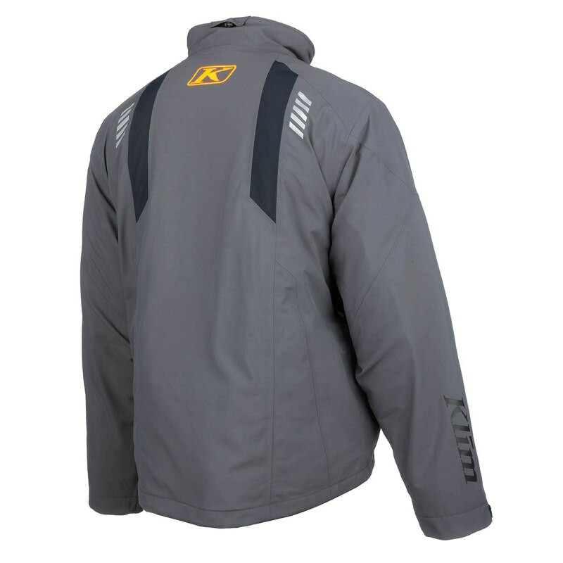 Klim Keweenaw Asphalt Strike Orange Jacket