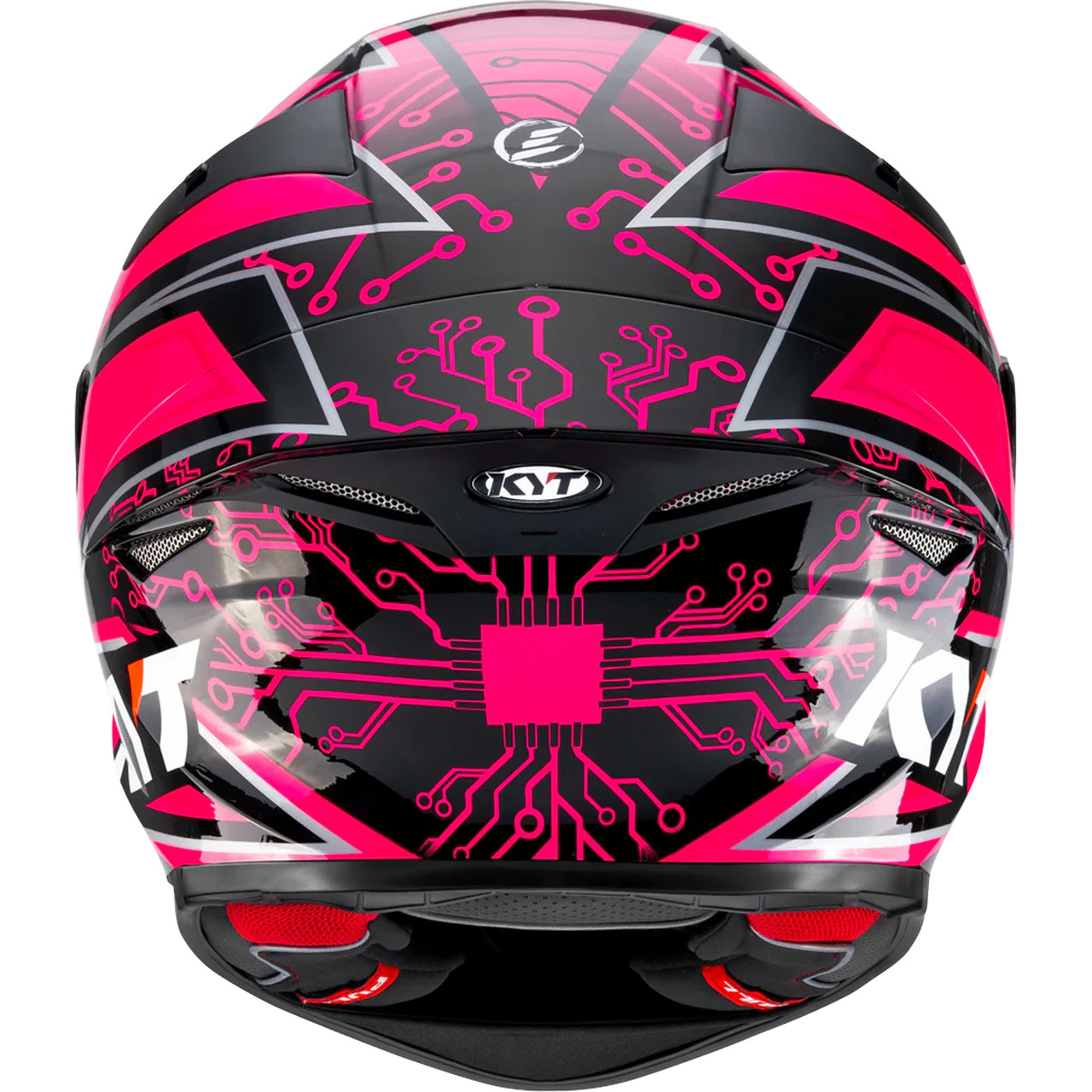 KYT TT-Revo Hyper Pink Helmet