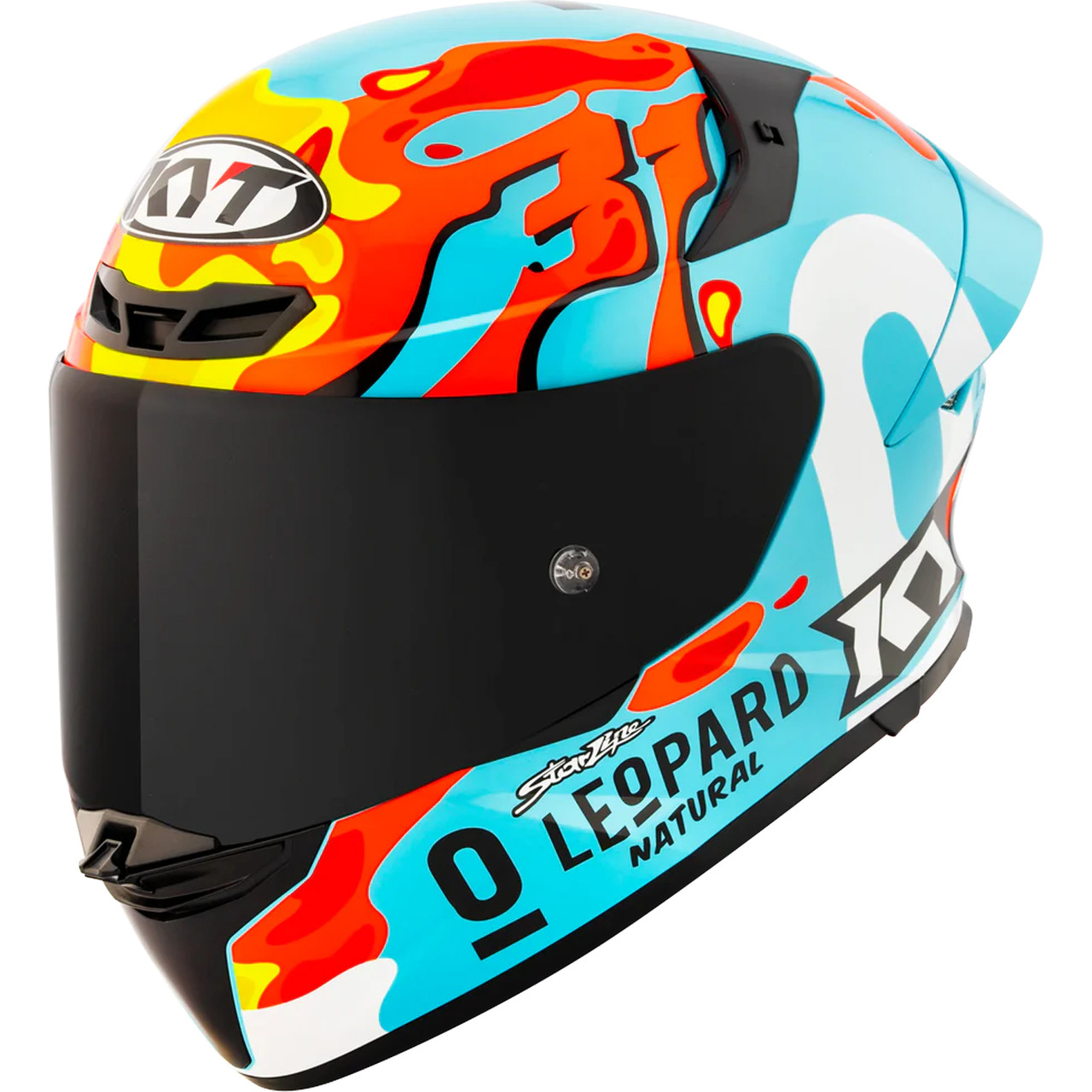 KYT TT-Revo Leopard Aragon Replica Helmet