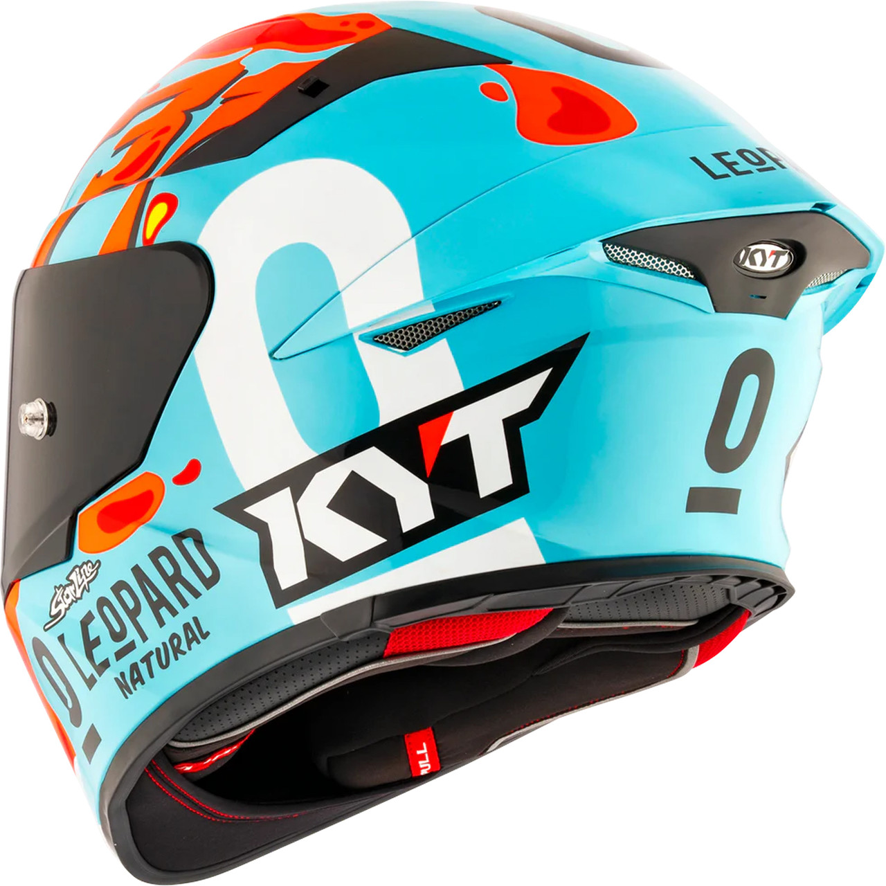 KYT TT-Revo Leopard Aragon Replica Helmet