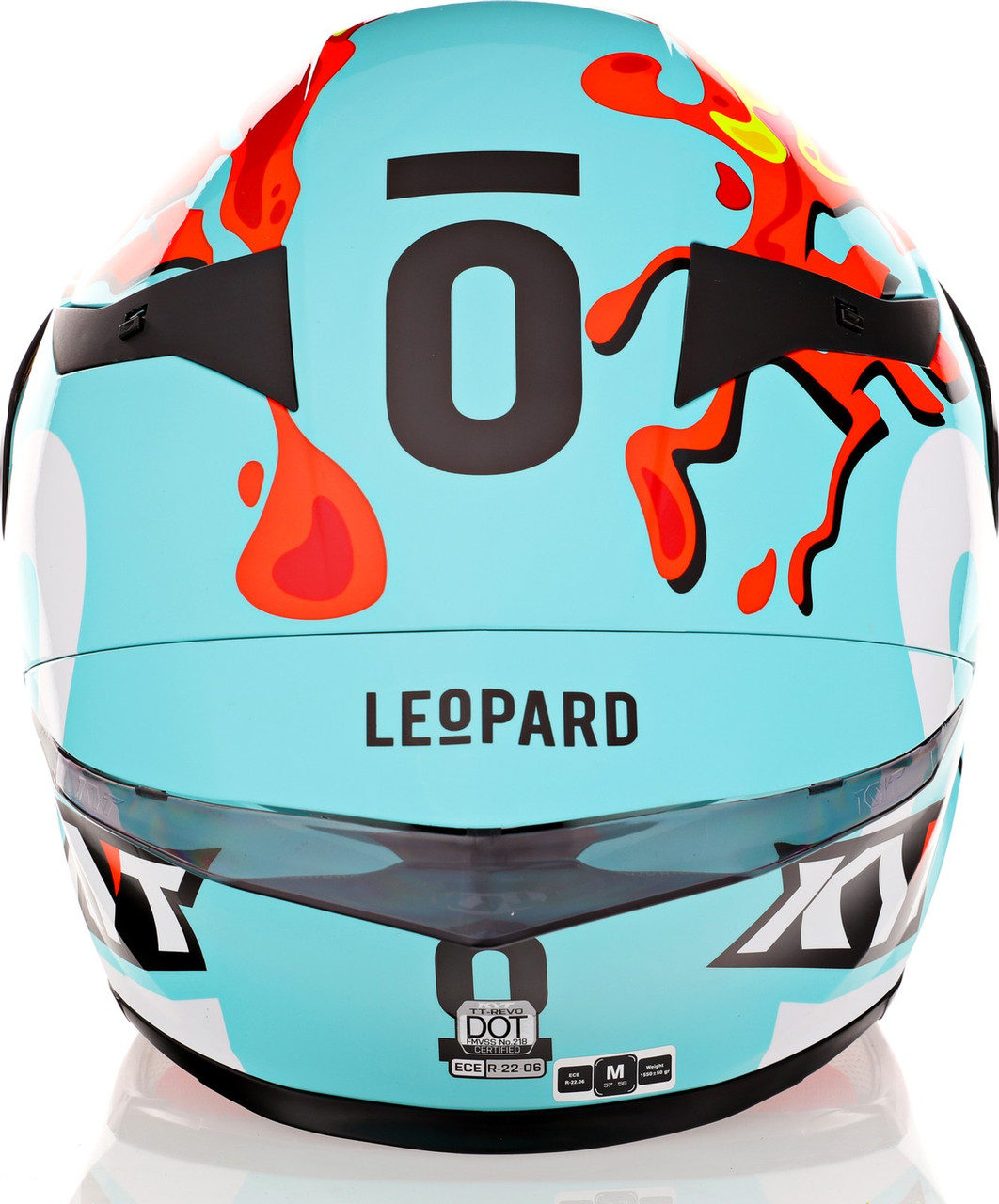 KYT TT-Revo Leopard Aragon Replica Helmet - Speed Addicts
