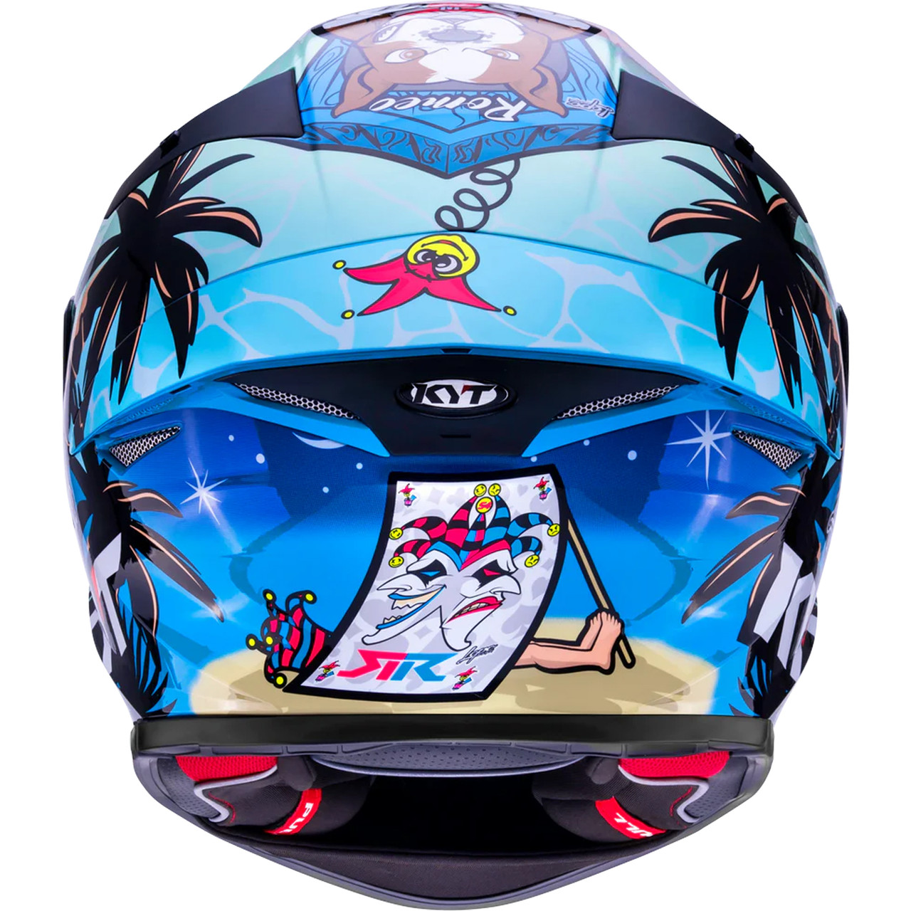 KYT TT-Revo Riccardo Rossi BCN Replica Helmet