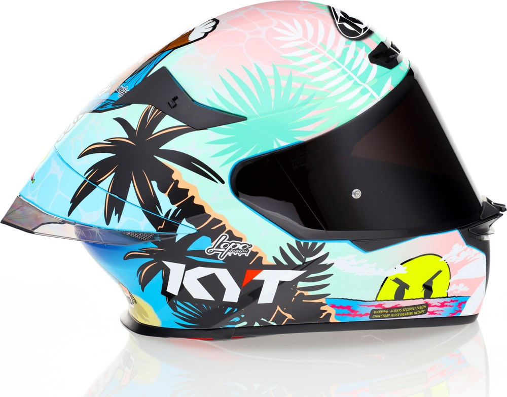 KYT TT-Revo Riccardo Rossi BCN Replica Helmet