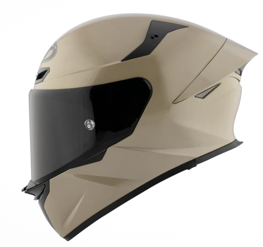 KYT TT-Revo Sand Pearl Glossy Helmet