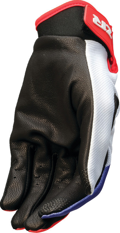 Z1R Shake N' Bake Moto Red White Black Gloves