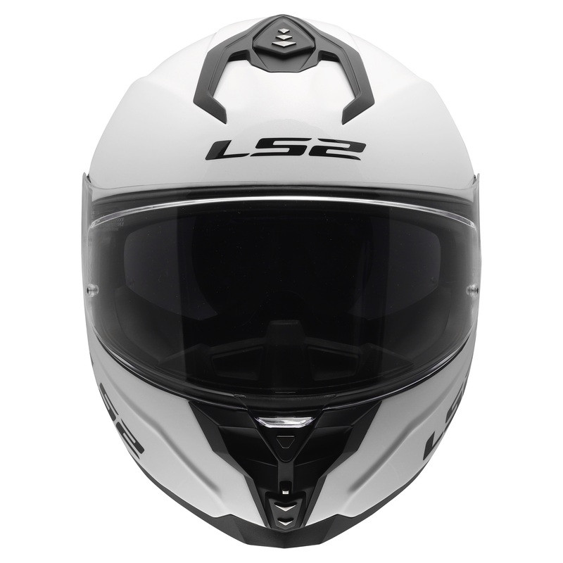 LS2 Challenger II White Black Helmet - Speed Addicts