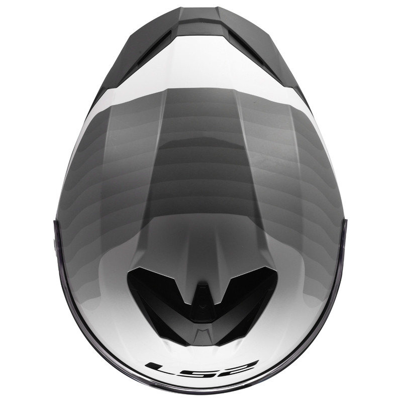 LS2 Rapid III Flow White Gray Black Helmet