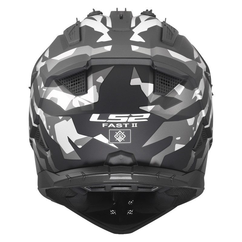 LS2 Gate II Electra Matte Black Gray Helmet