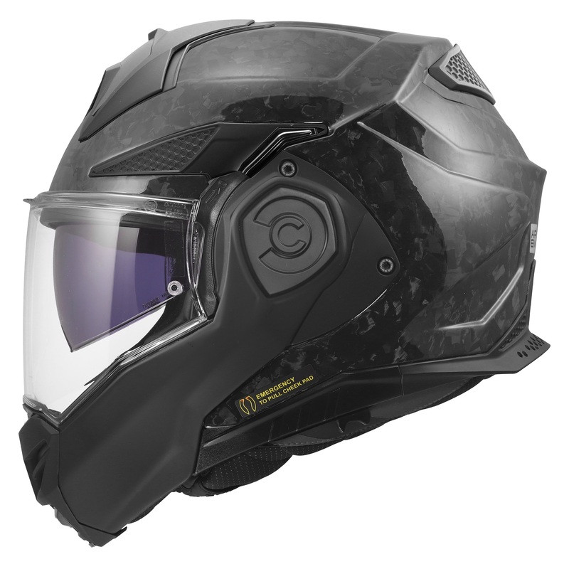 LS2 Advant X Carbon Forged Black Helmet