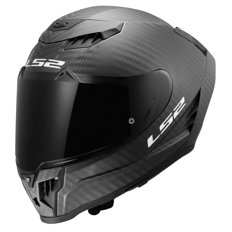 LS2 Dragon Carbon Matte Black Helmet