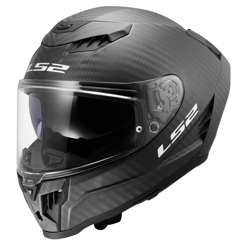 LS2 Dragon Carbon Matte Black Helmet