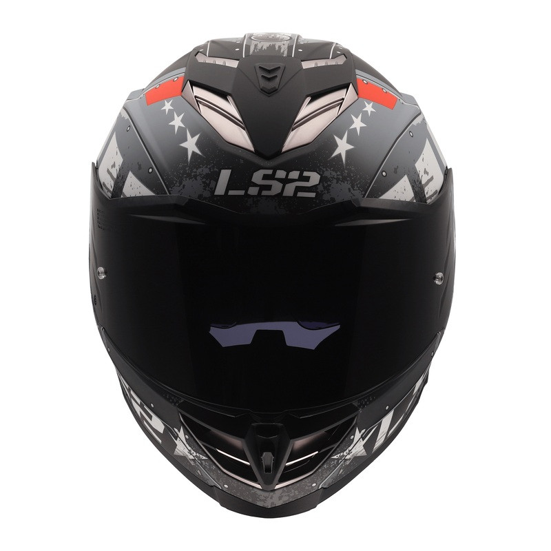 LS2 Assault III Trench Matte Gunmetal Gray Helmet