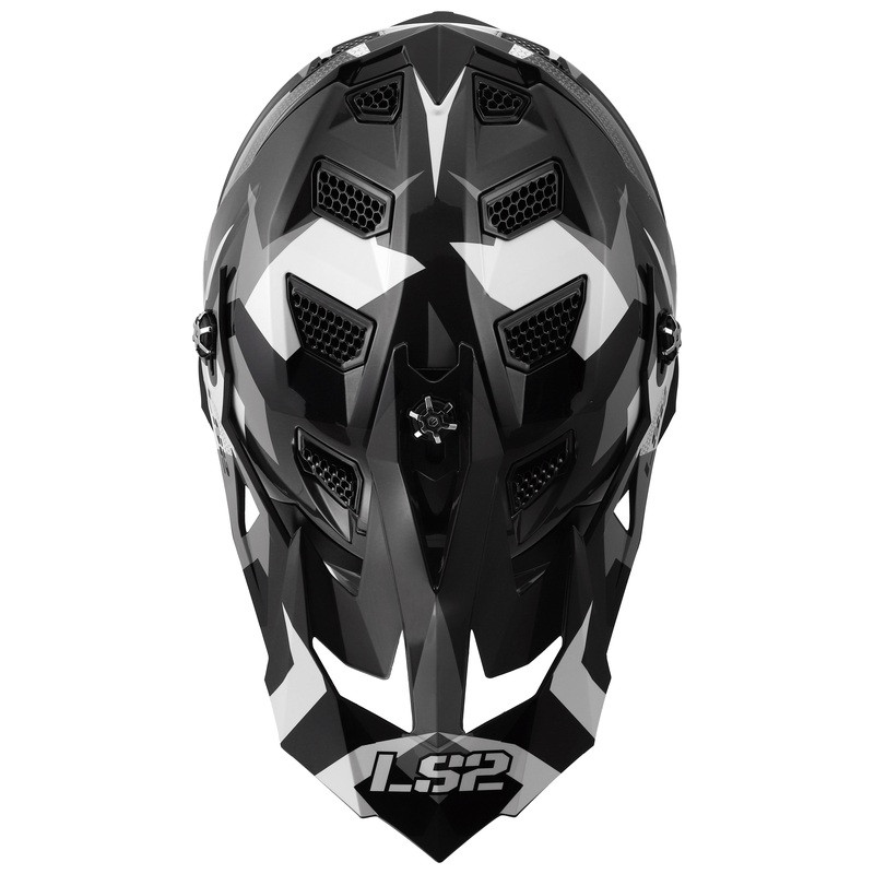 LS2 Subverter Evo Vector Black Gray White Helmet
