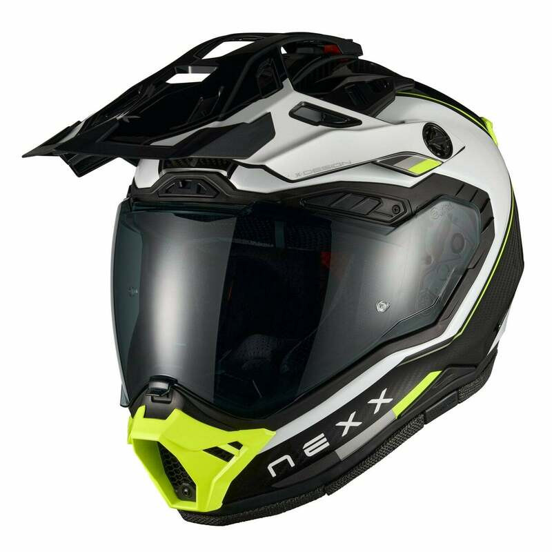Nexx X.Rally Raid White Neon Helmet