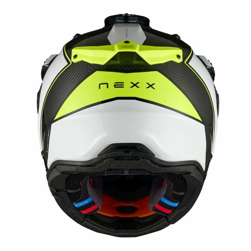 Nexx X.Rally Raid White Neon Helmet