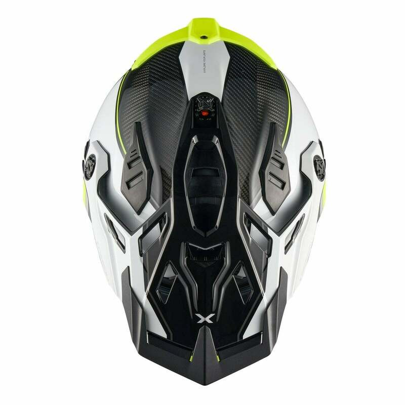 Nexx X.Rally Raid White Neon Helmet