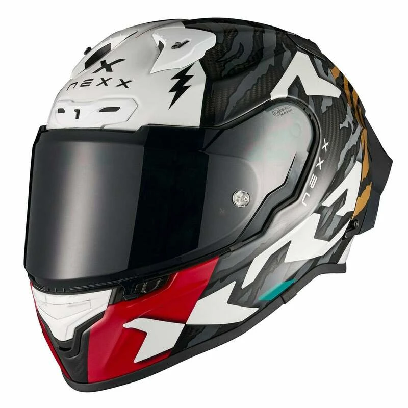 Nexx XR3R Ziger X-Pro Grey Gold Carbon Helmet - Speed Addicts