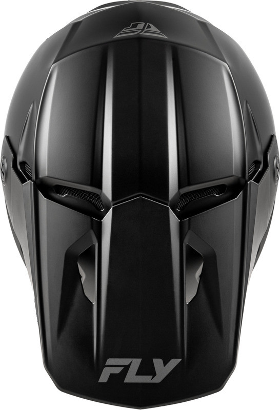 Fly Racing Kinetic Solid Matte Black Helmet