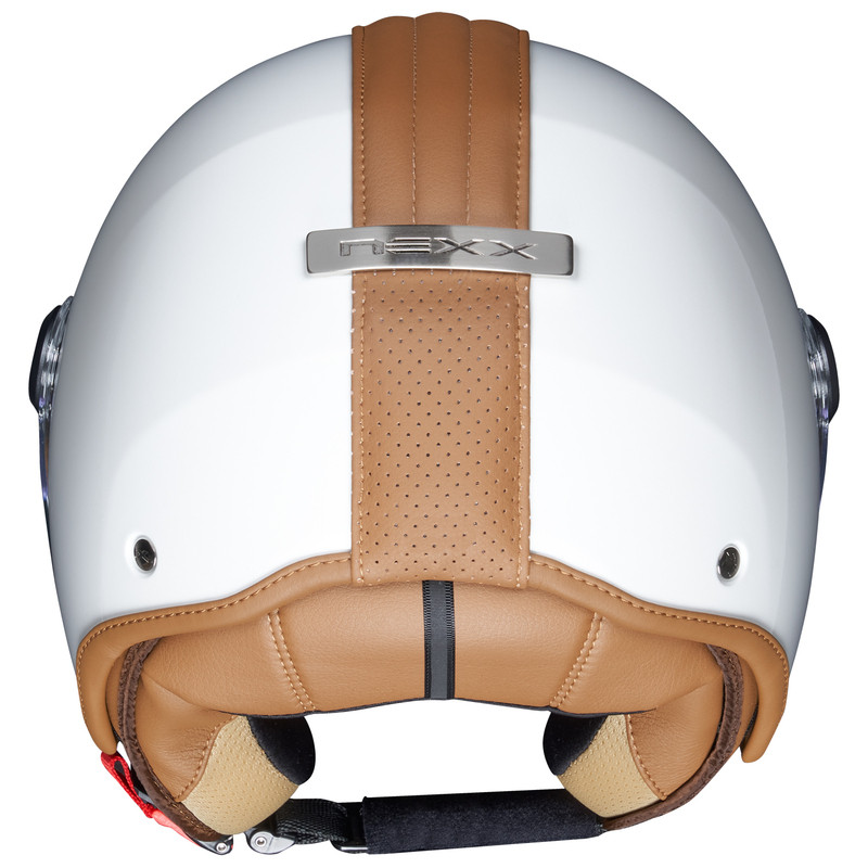 Nexx Y10 Midtown White Camel Helmet