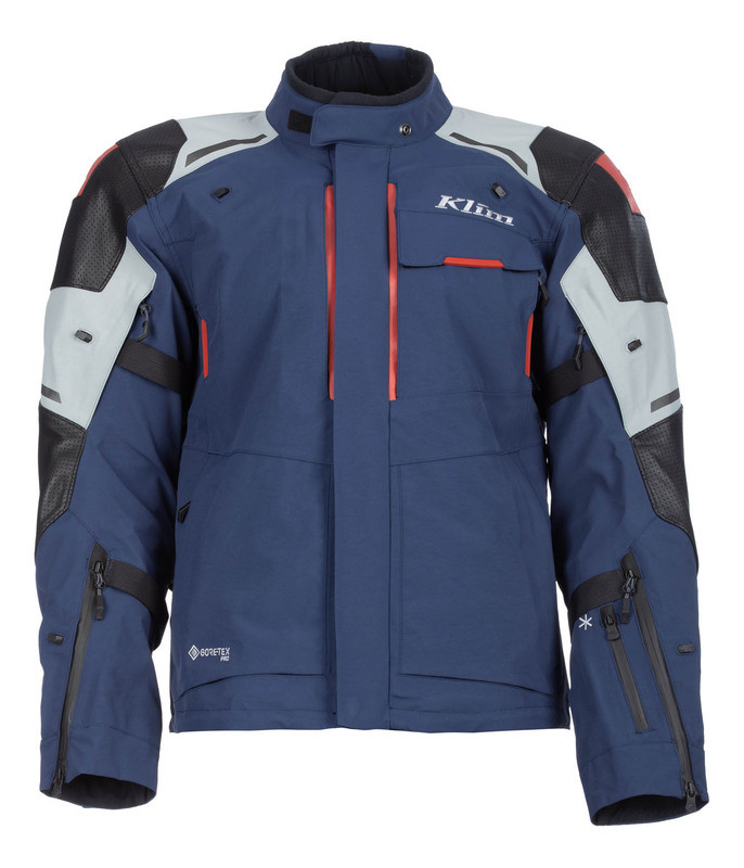 Red Klim Jacket Klim Kodiak Dress Blues Red Oxide Jacket - Speed Addicts