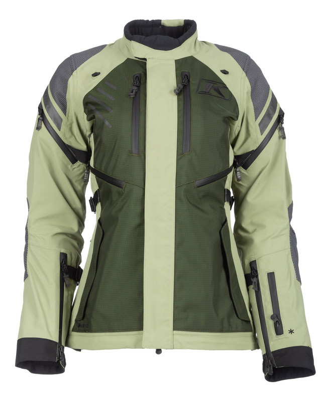 Klim Artemis Womens Rifle Green Oil Jacket