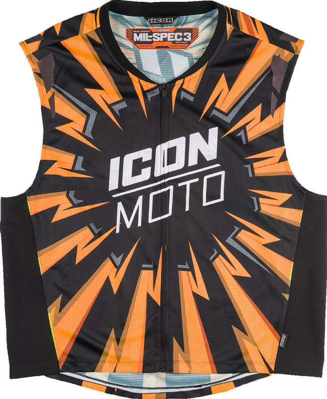 Icon Mil-Spec 3 Orange Vest