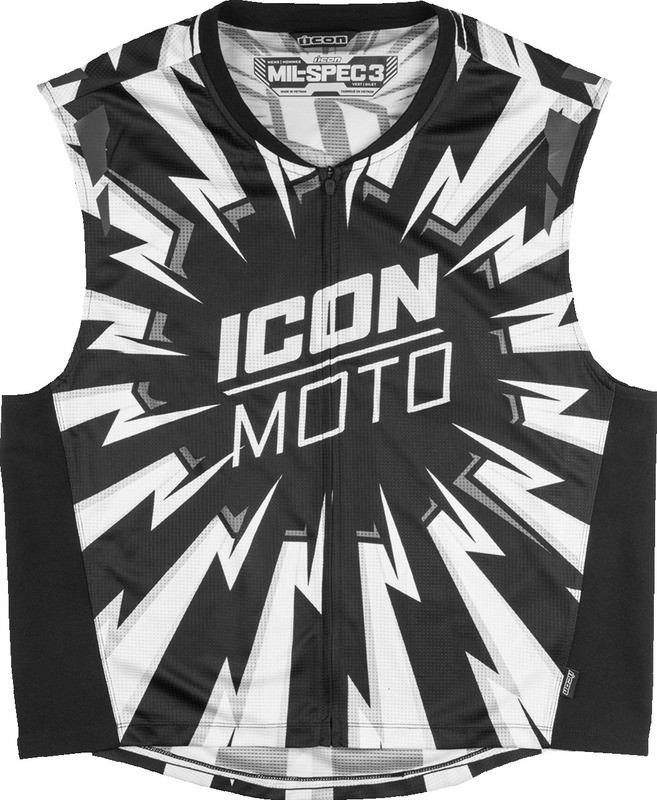 Icon Mil-Spec 3 White Vest