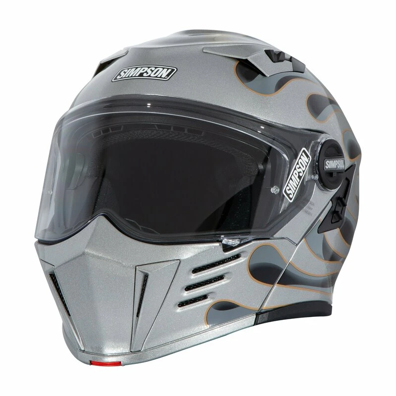 Simpson Mod Bandit Wildfire Grey Helmet