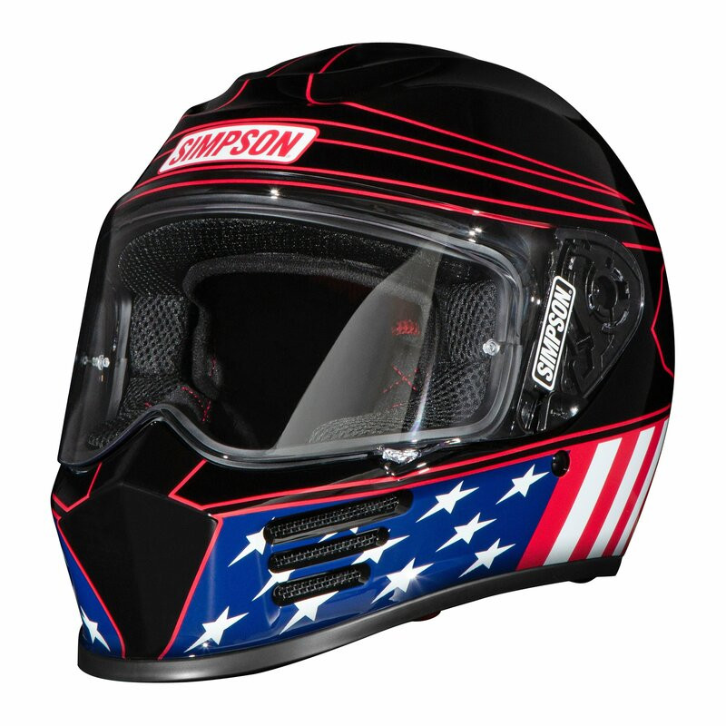 Simpson Speed Bandit Americana Classic Helmet