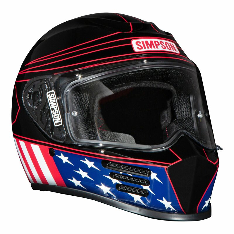 Simpson Speed Bandit Americana Classic Helmet