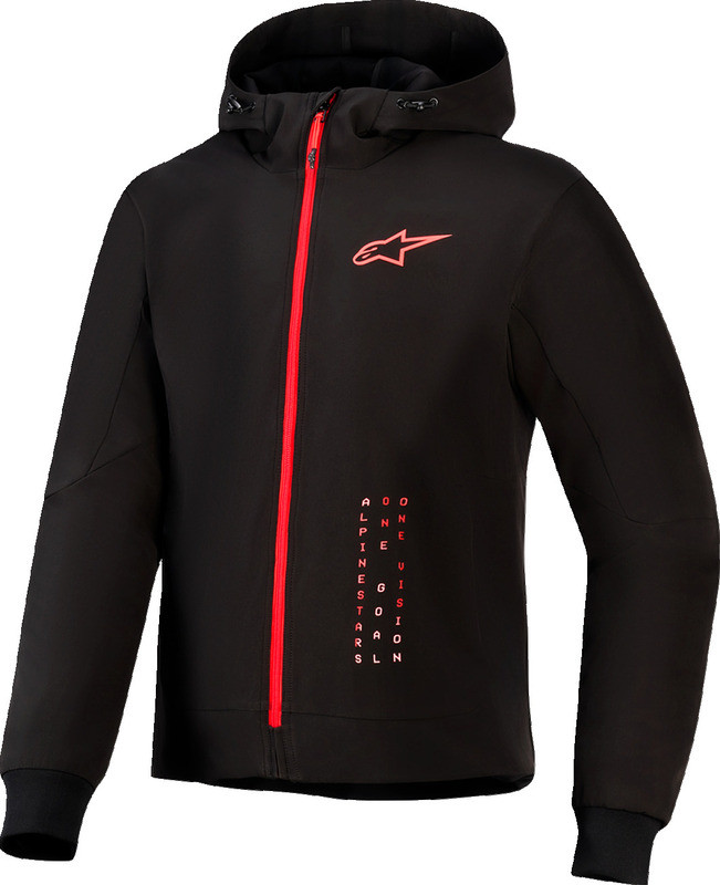 Alpinestars Radium Tech Black Red Hoodie