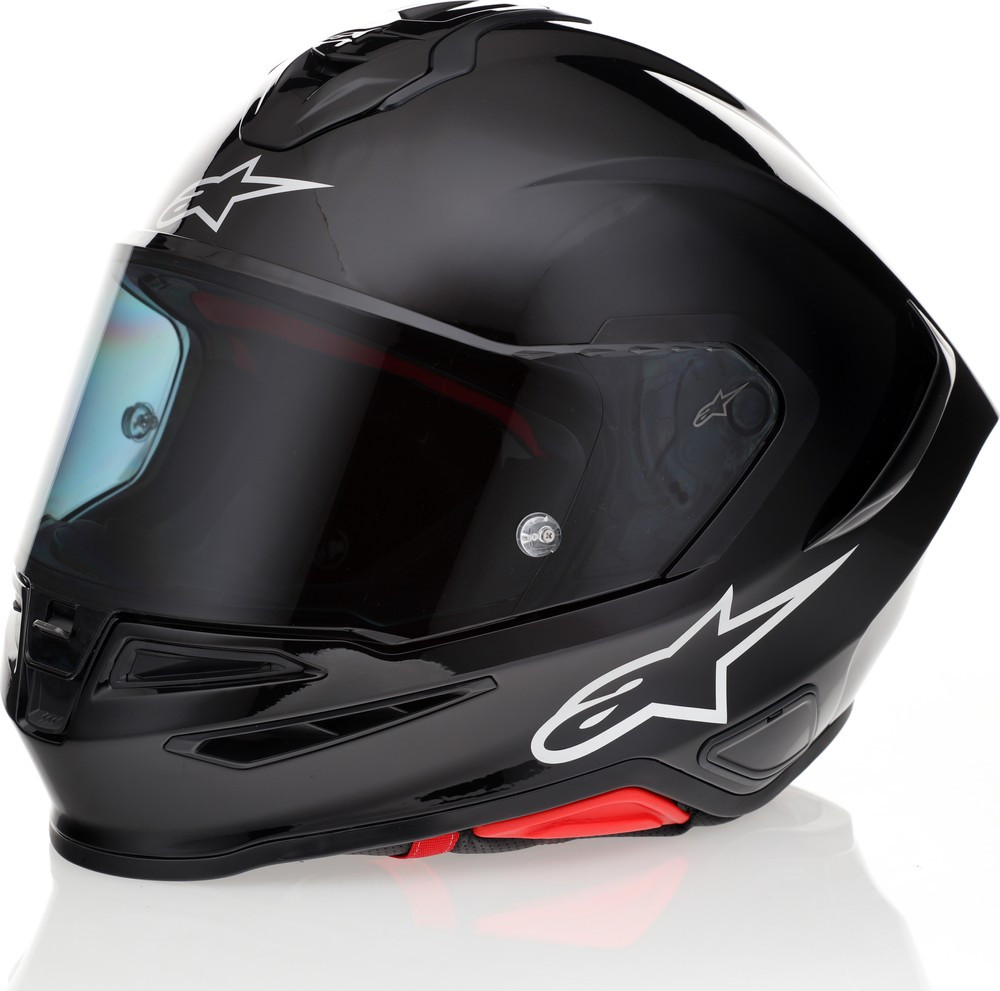 Alpinestars Supertech R7 Gloss Black Helmet