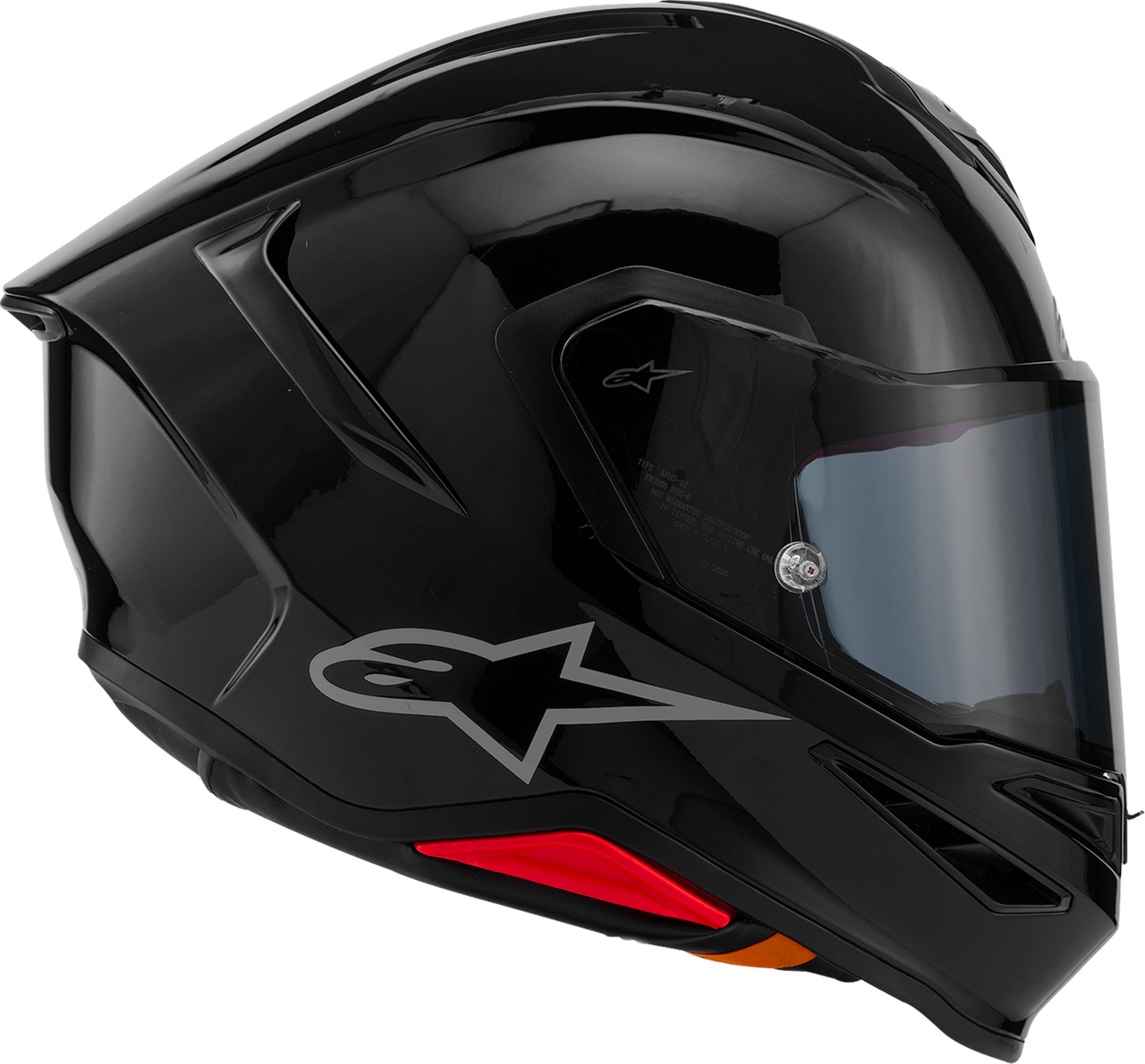 Alpinestars Supertech R7 Gloss Black Helmet