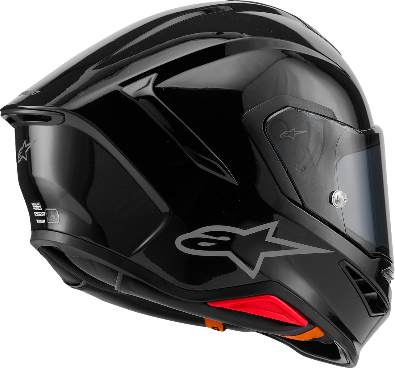 Alpinestars Supertech R7 Gloss Black Helmet