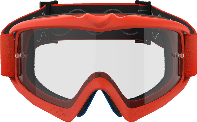Alpinestars Youth Vision Corp Orange Clear Lens Goggle