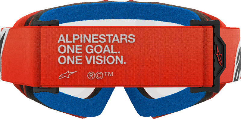 Alpinestars Youth Vision Corp Orange Clear Lens Goggle