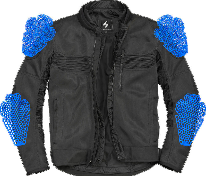 Scorpion EXO Vortex Air II Black Jacket - Speed Addicts