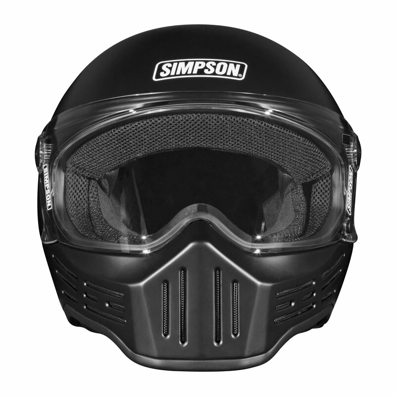 Simpson M30 Bandit Matte Black Helmet