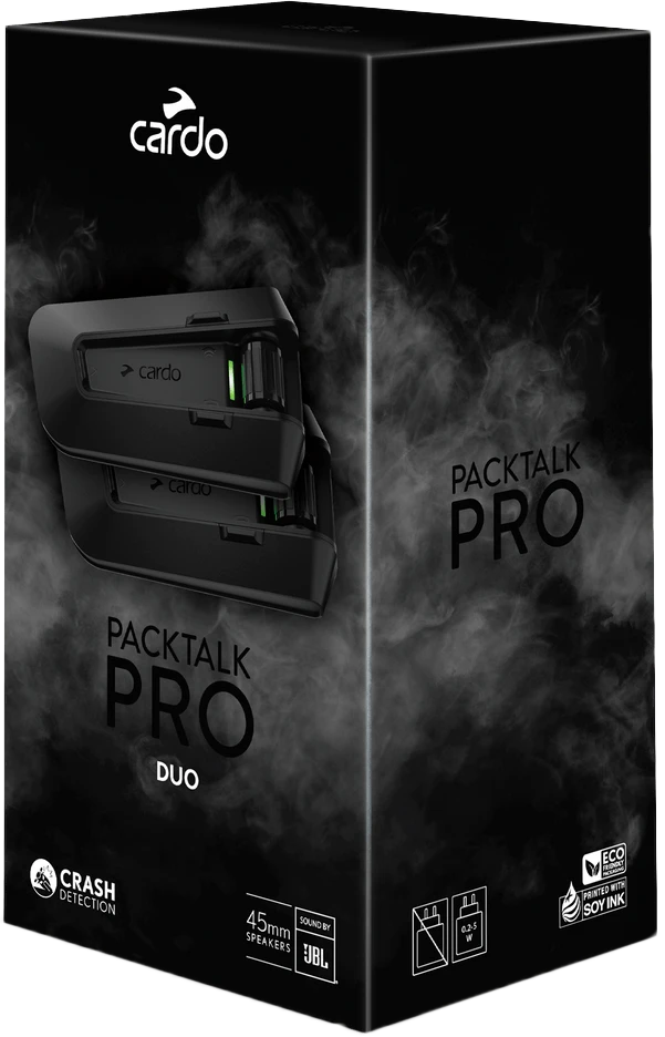 Cardo Packtalk Pro Bluetooth Headset Duo - Speed Addicts