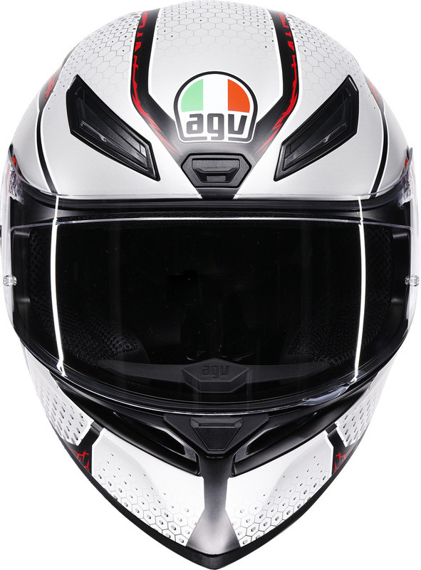 AGV K1 S Speedarmor Matte Black Gray Red Helmet