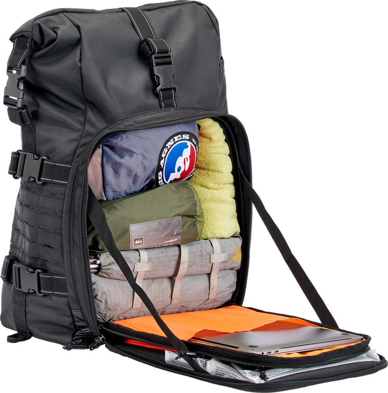 Biltwell EXFIL-80 Gen 2 size Black Motorcycle Bag