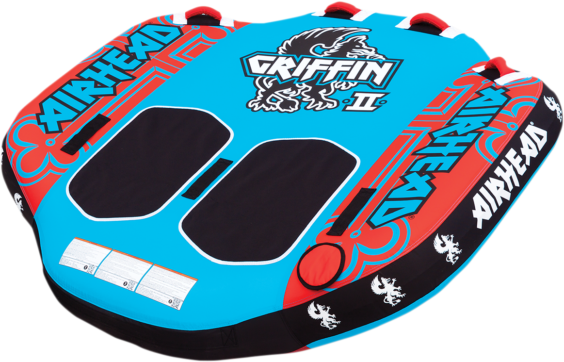 Airhead Tube Griffin II Inflatable/Towable One/Two Rider - AHGR-02