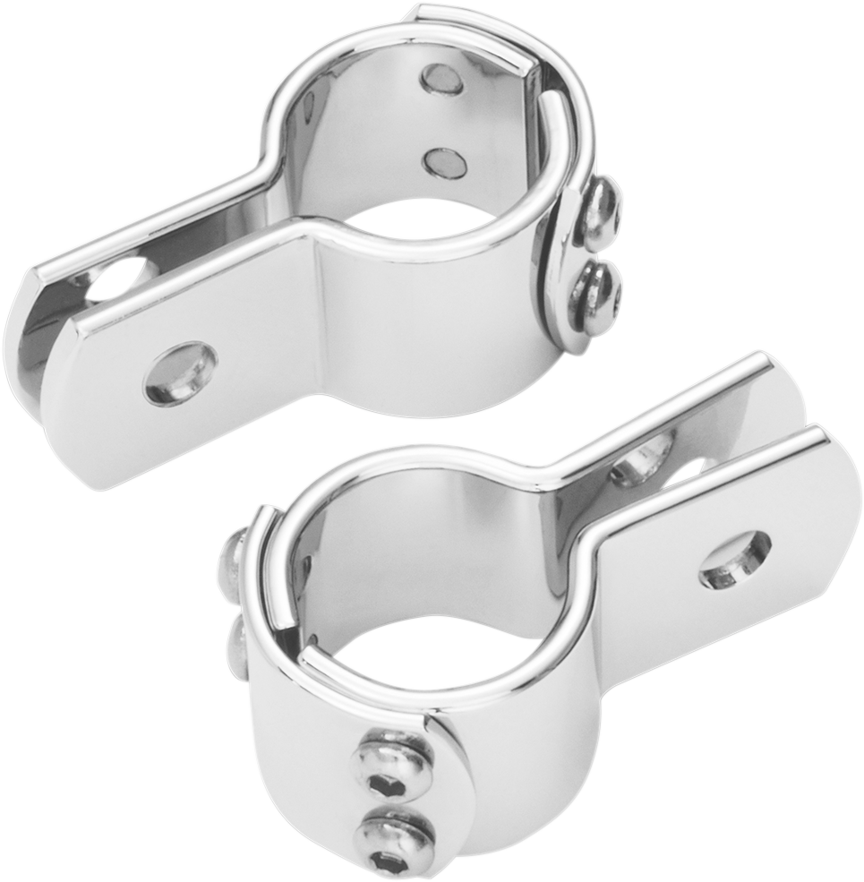 Show Chrome Clamp 1-1/4" Round - 22-125