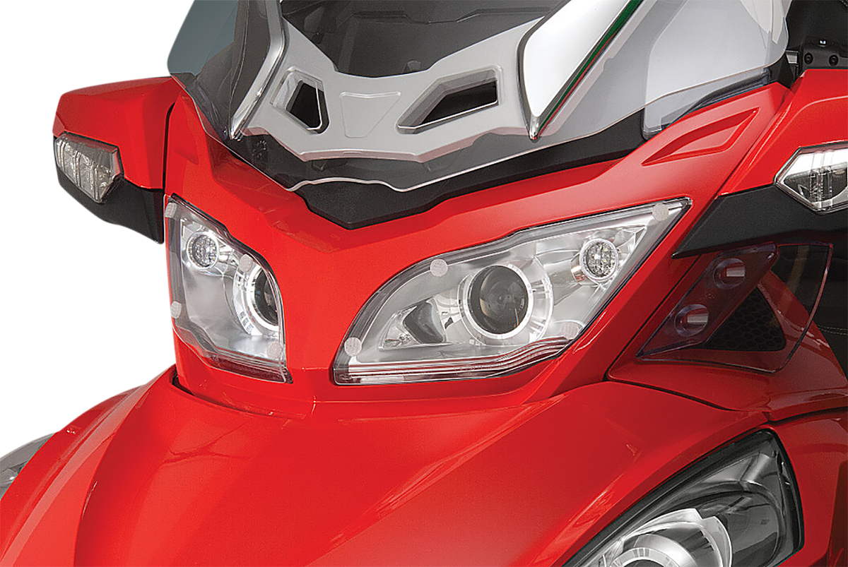 Show Chrome Marker Light Amber Can-Am - 41-151A